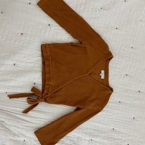 xxs madewell texture & thread top